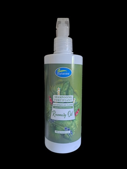 Shampoing fortifiant aux huiles essentielles et huile précieuse rosemary 420ml