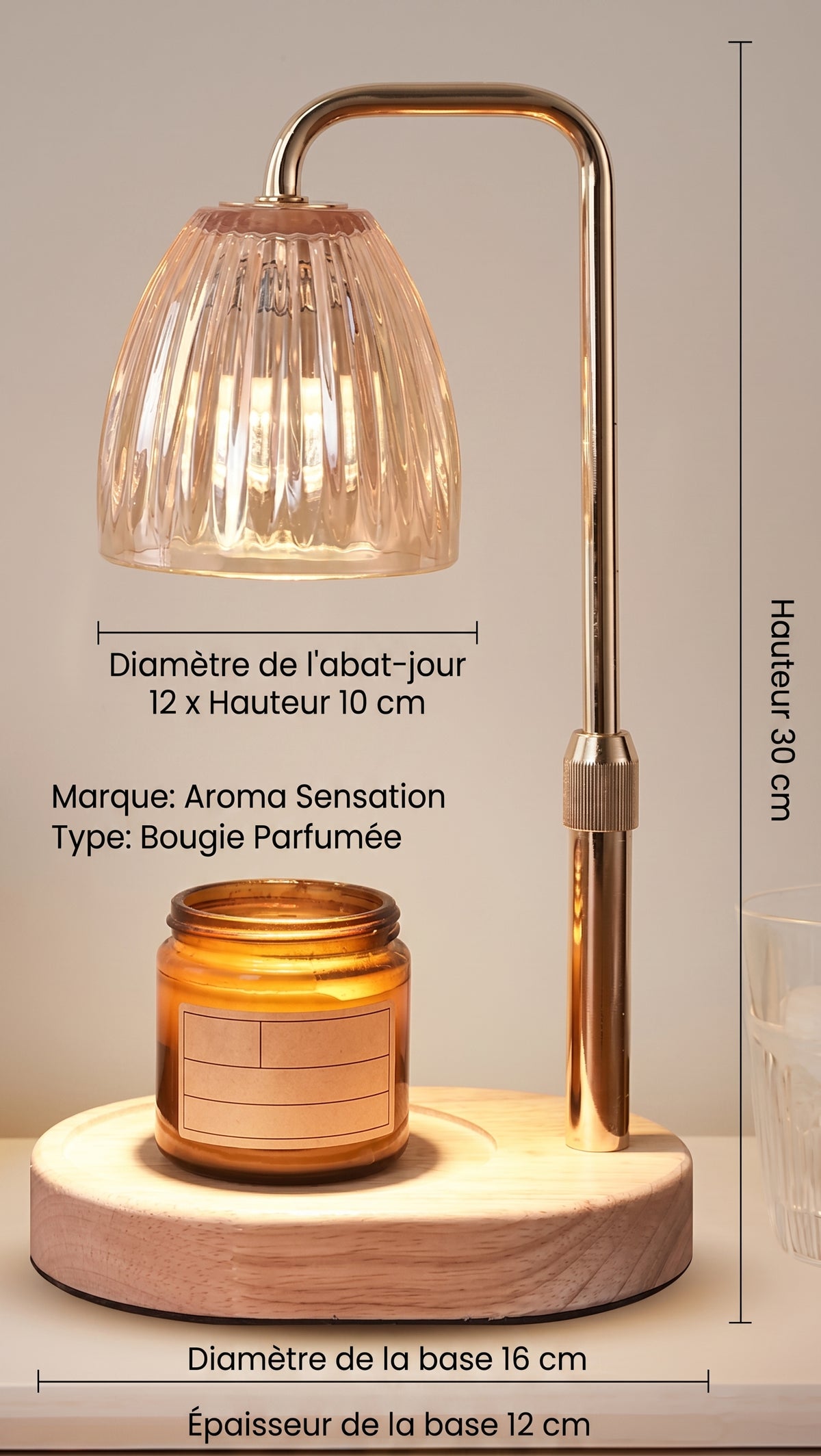 Lampe chauffe-bougie – L’ambiance sans flamme