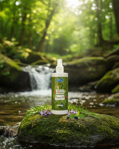 Shampoing fortifiant aux huiles essentielles et huile précieuse rosemary 420ml