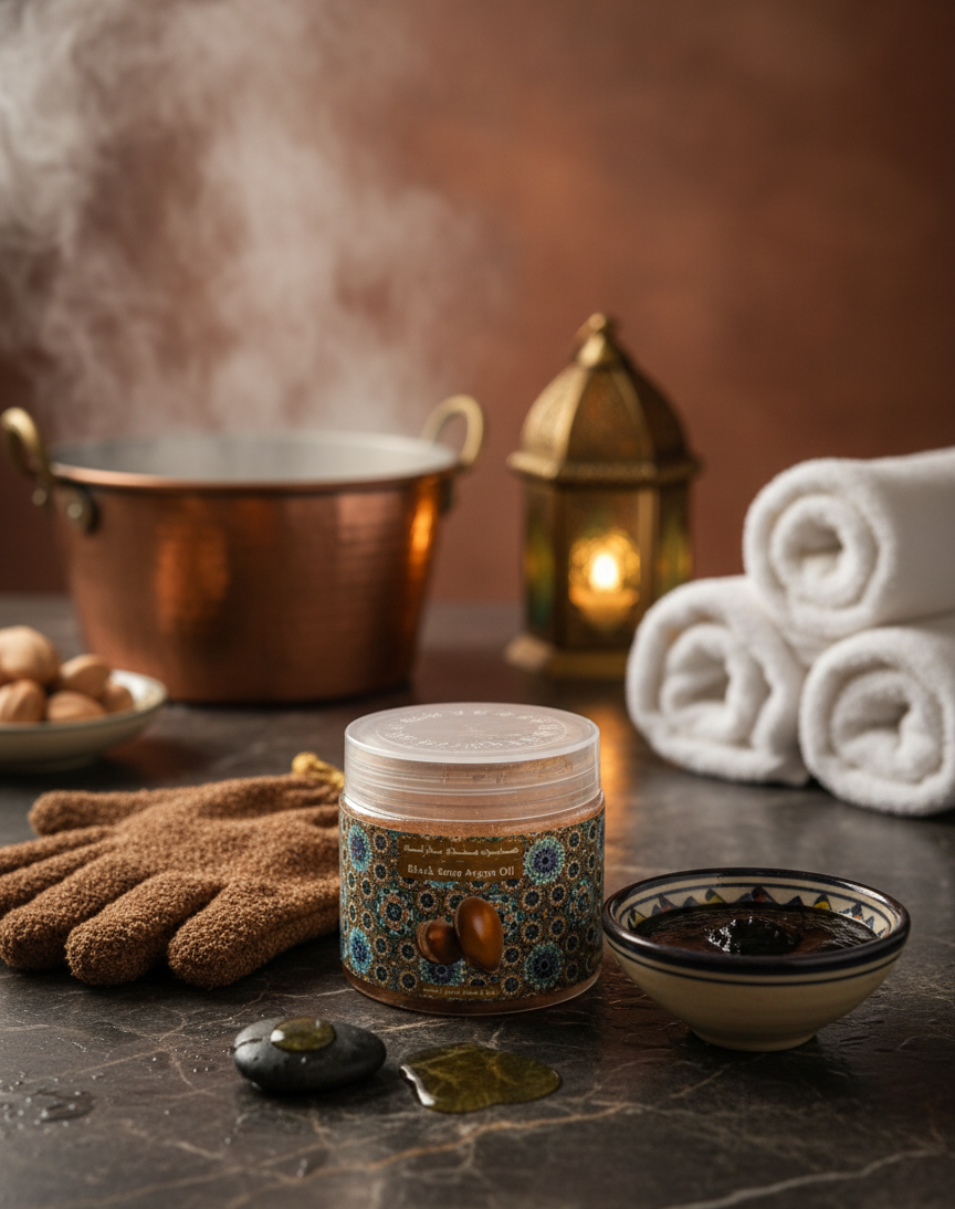 Savon noir à l'huile d'Argan