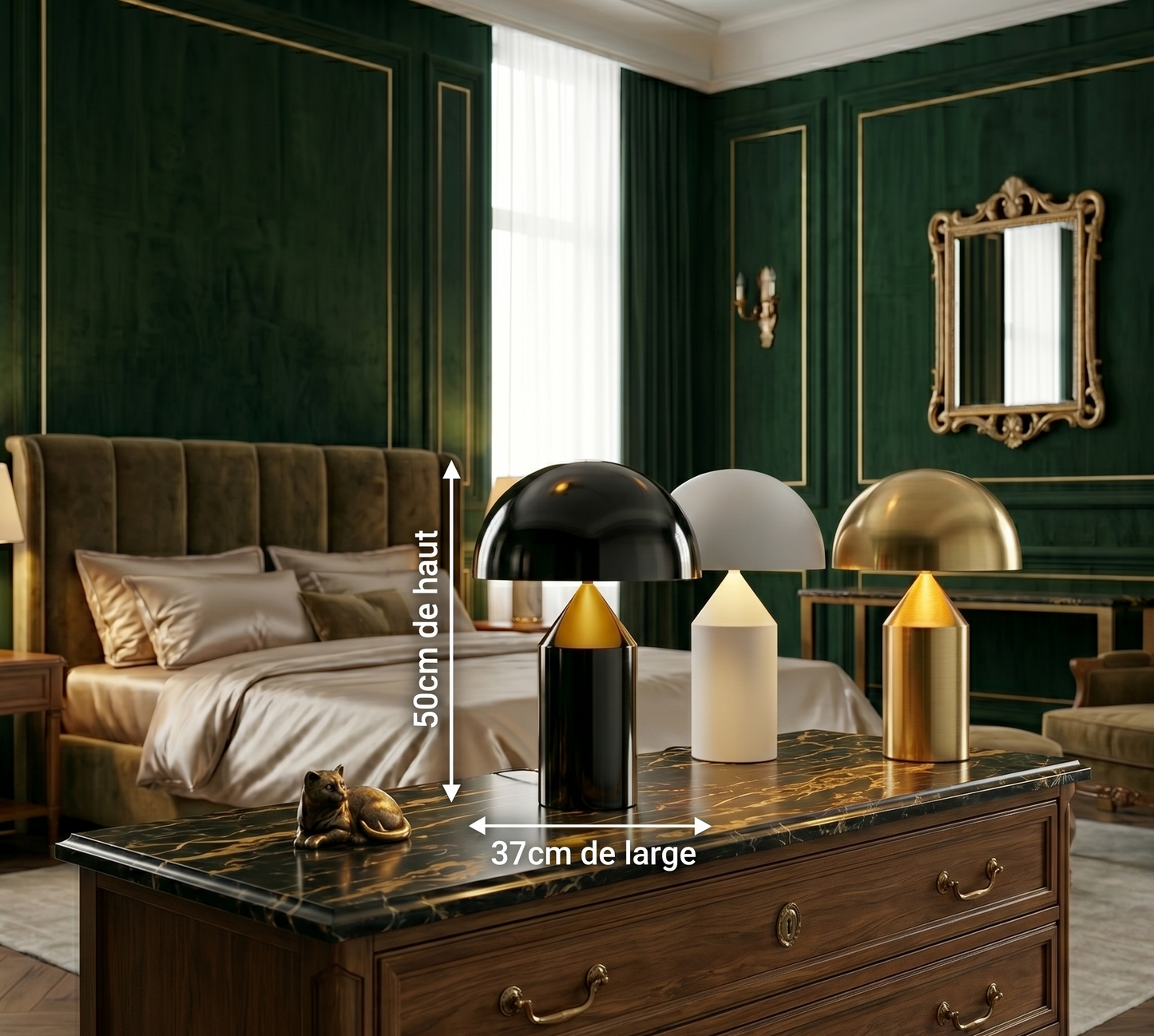 Lampe Designer "Duomo" – Style Champignon Nordique & Italien