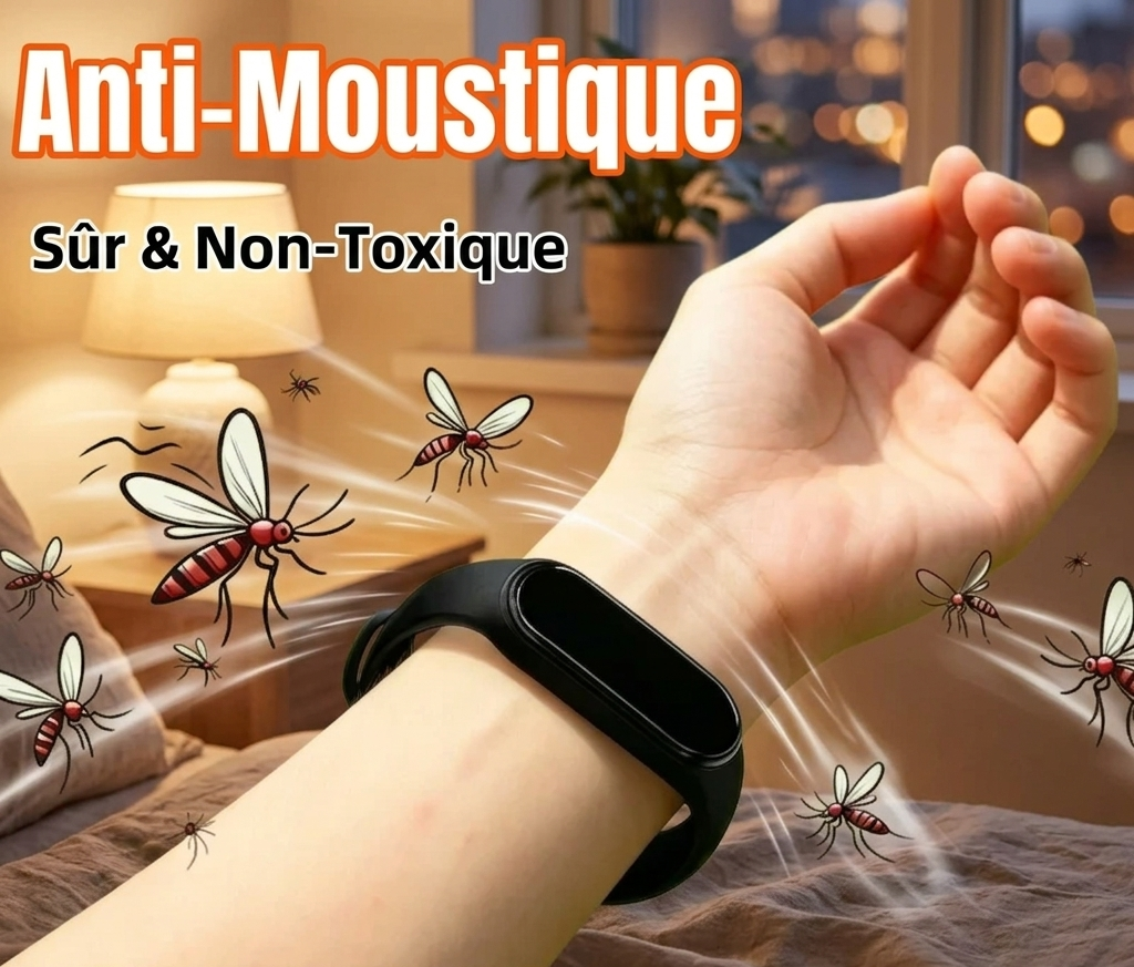 Montre anti moustique