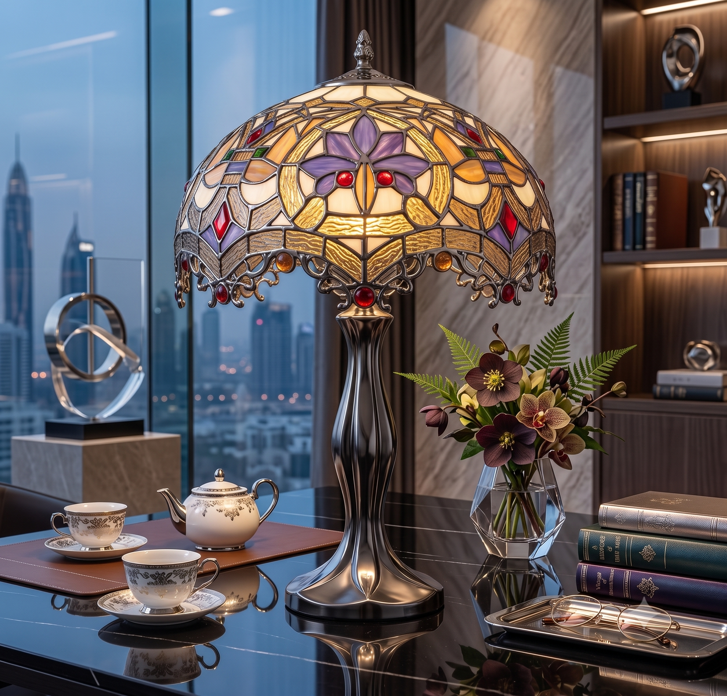 Majestic Peacock — Le Luminaire Haute Couture EleGang
