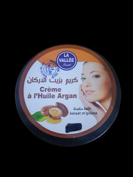 Crème hydratante à l'huile d'Argan – 100 ml