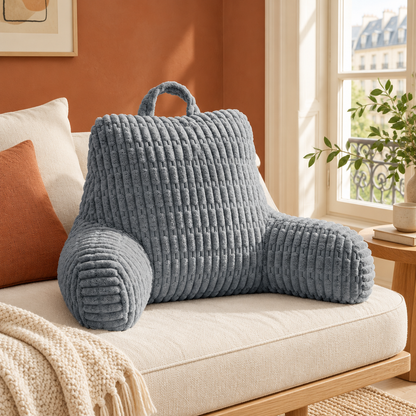 Coussin de lecture Cocoon, votre pause tout en douceur