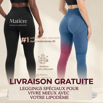 3D Sculpting Anti-Cellulite Push-Up Leggings – High-Waist & Squat-Proof